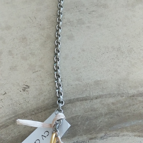 Gold chain necklace by CV DESIGNS. 38". NWT! - Picture 13 of 16